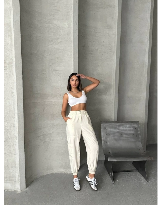 Jogger lastik paça pantolon