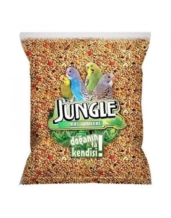 Jungle Muhabbet Kuşu Yemi Poşet 500 Gr