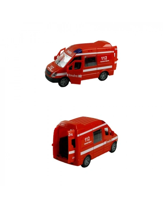® JW567-023 SÜRTMELİ 1:32 İLK YARDIM ARACI -VRD