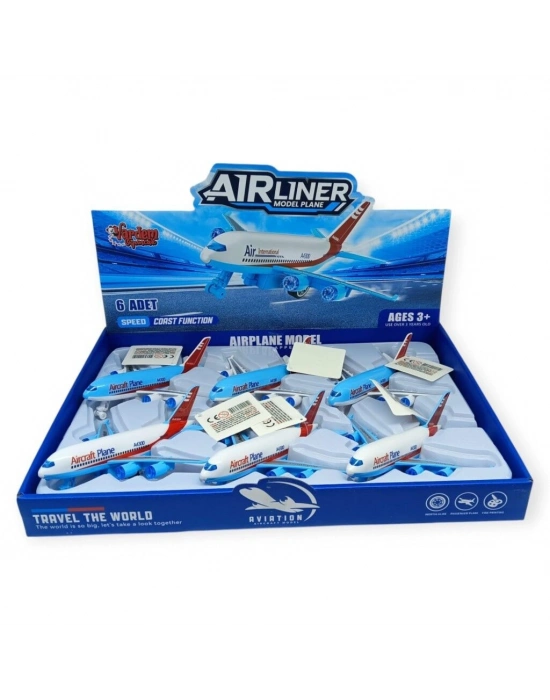 JW567-122 - SÜRTMELİ YOLCU UÇAK 15 CM 6