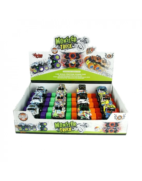 ® JW567-126 SÜRTMELİ 1:36 DESENLİ BÜYÜK TEKER -VRD