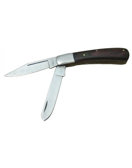 K-29 Falkon Çiftli Çakı 14 Cm - Ahşap Sap, Manuel