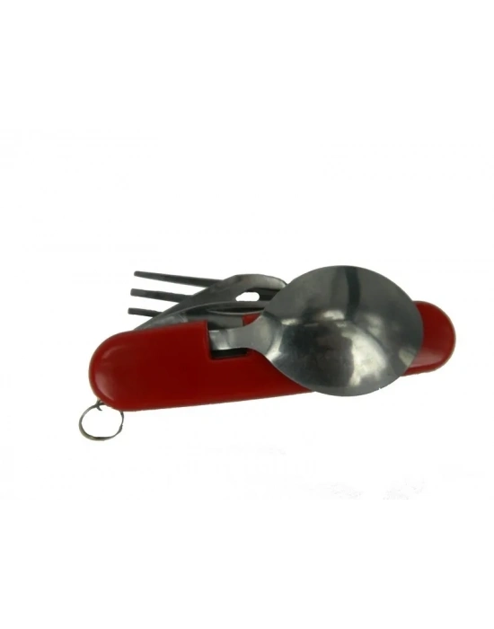 K 524 Rd Çok Amaçlı Çakı (çatal, Kaşık, Bıçak) 9cm - Plastik Gövde