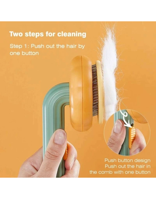 Kabak Model Kendini Temizleyen Kedi Tarağı 66x84x195 mm