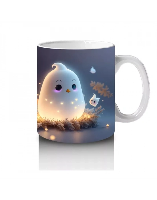 Kabaklarla Dans Eden Minik Hayalet – Hediyelik Kahve Kupası