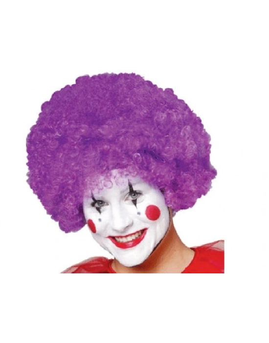 Kabarık Bonus Peruk Saç - Mor