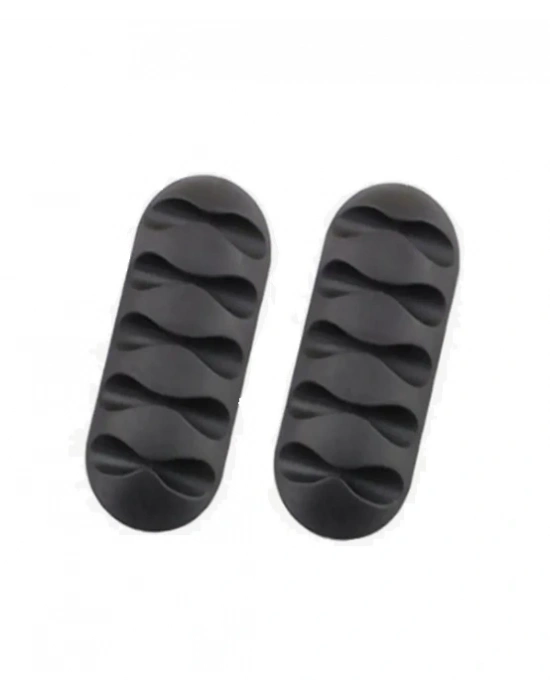 Kablo Kanalı 5 Kanallı Tutucu - 3 Adet