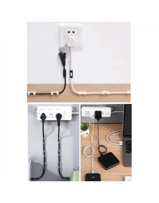 Kablo Sabitleyici Klips Seti 20 Adet