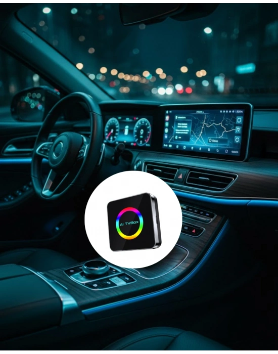 ® Kablosuz Android Auto CarPlay Destekli Araç Multimedya Adaptörü