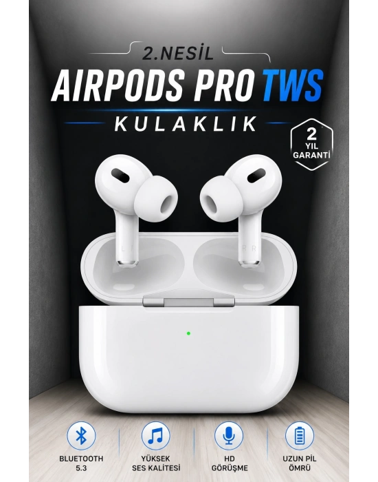 Kablosuz Bluetooth Kulaklık Gürültü Önleme, Su Geçirmez, Mikrofonlu