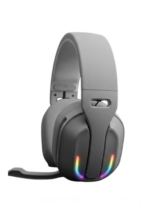 Kablosuz Bluetooth Kulaklık RGB Işıklı Mikrofonlu Stereo Kulaküstü Kulaklık