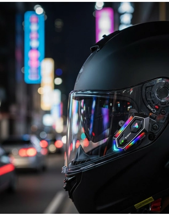 ® Kablosuz Bluetooth Motosiklet Kask İntercom IPX6 Su Geçirmez