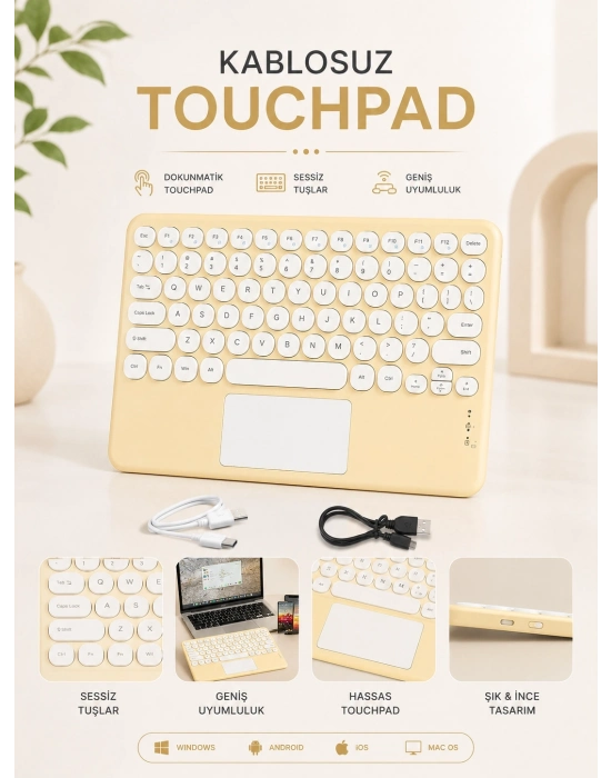 KABLOSUZ TOUCHPAD TÜM CİHAZLARLA UYUMLU