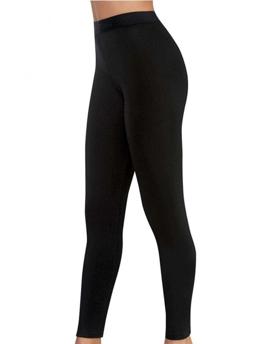 Kadın Kışlık Termal Sıcak Tutan İçlik Tayt Siyah KBR