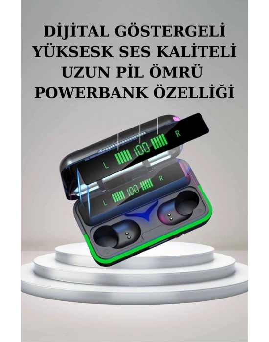 Kadınlara Özel Bileklik Hediyeli Akıllı Saat ve Dijital Göstergeli ANC Özellikli Bluetooth Kulaklık
