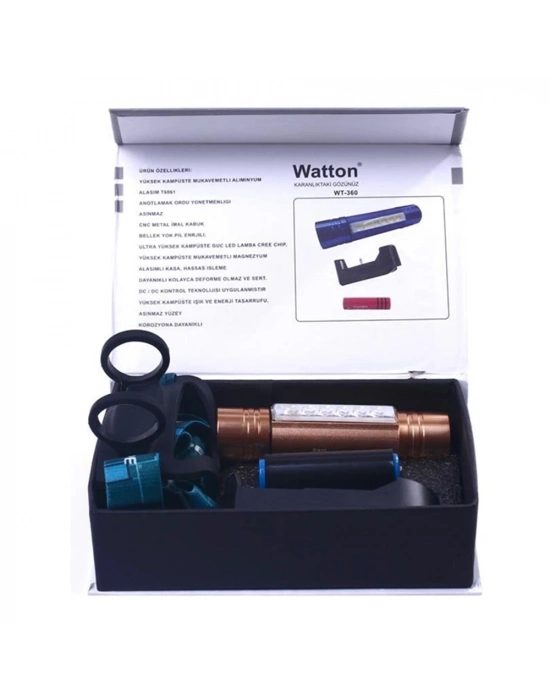 Kafa Lambası Güçlü El Feneri  Wt-360