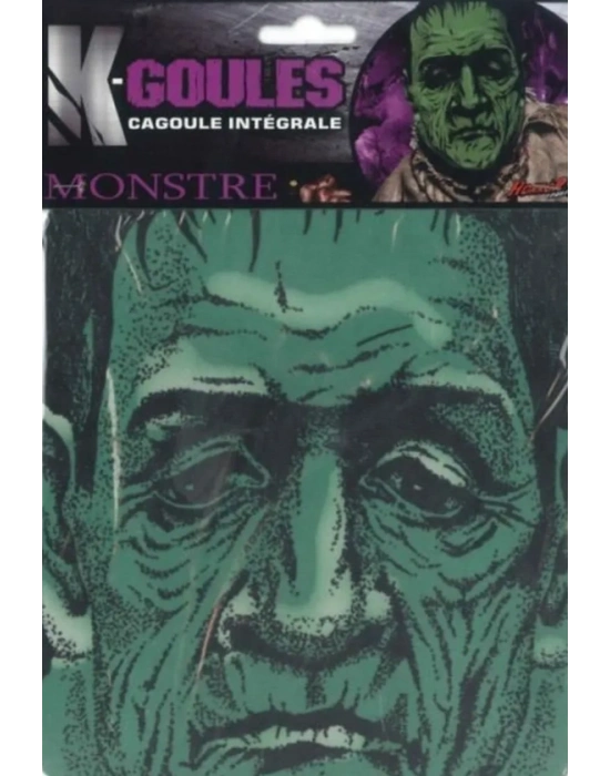 Kafaya Tam Geçmeli Bez Frankenstein Maskesi - Streç Korku Maskesi - 3d Baskılı Maske Model 5