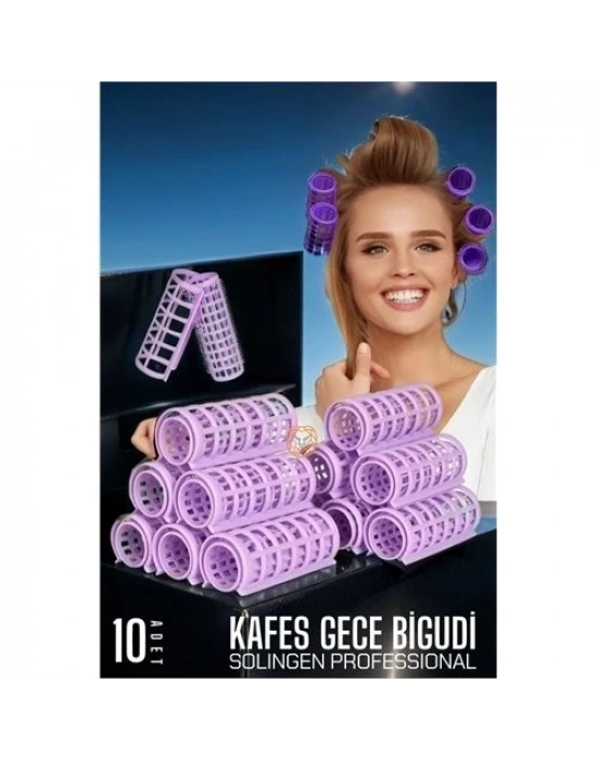 Kafes Gece Bigudisi 2.5 cm 10 Adet Solingen Professional