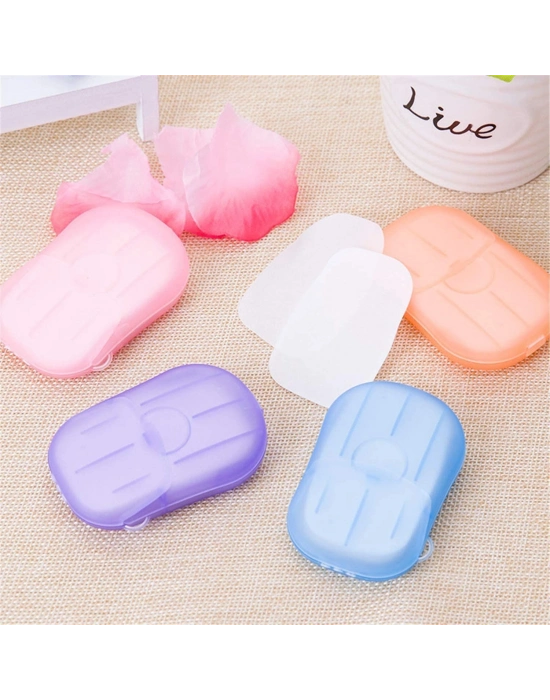 Kağıt Seyahat Sabunu 20 Adet