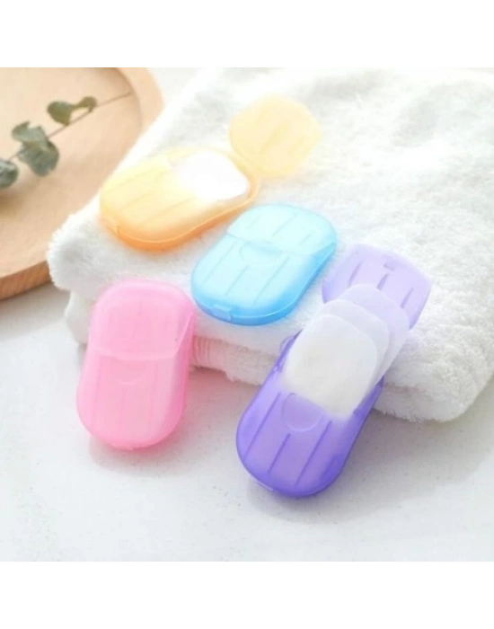 Kağıt Seyahat Sabunu 20 Adet