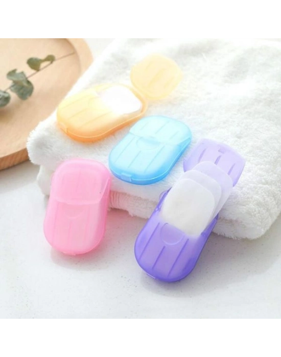 Kağıt Seyahat Sabunu 20 Adet