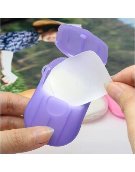 Kağıt Seyahat Sabunu 20 Adet