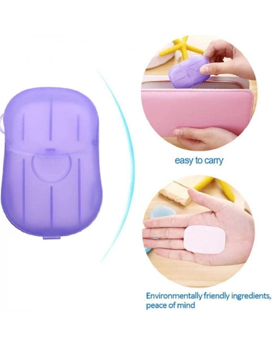 Kağıt Seyahat Sabunu 20 Adet