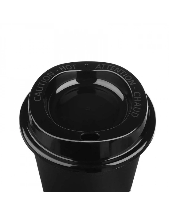 Kahve Bardağı - Kapaklı Krem 473 Ml