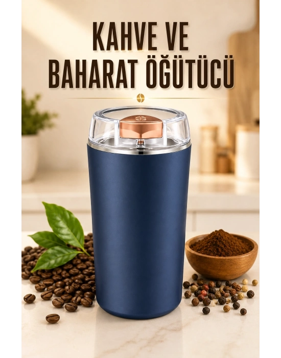 Kahve Ve Baharat Öğütücü Paslanmaz Çelik Dayanıklı Kolay Kullanım