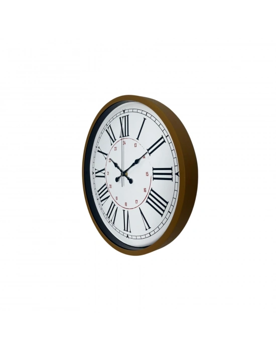 Kahverengi 36 Cm Standart Duvar Saati