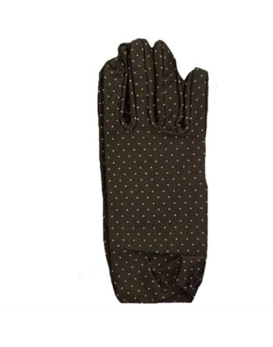 Kahverengi Puanlı Çocuk Eldiveni