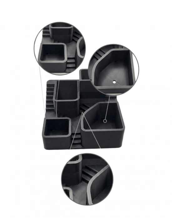 KAKTÜS SAKSI SETİ SİYAH