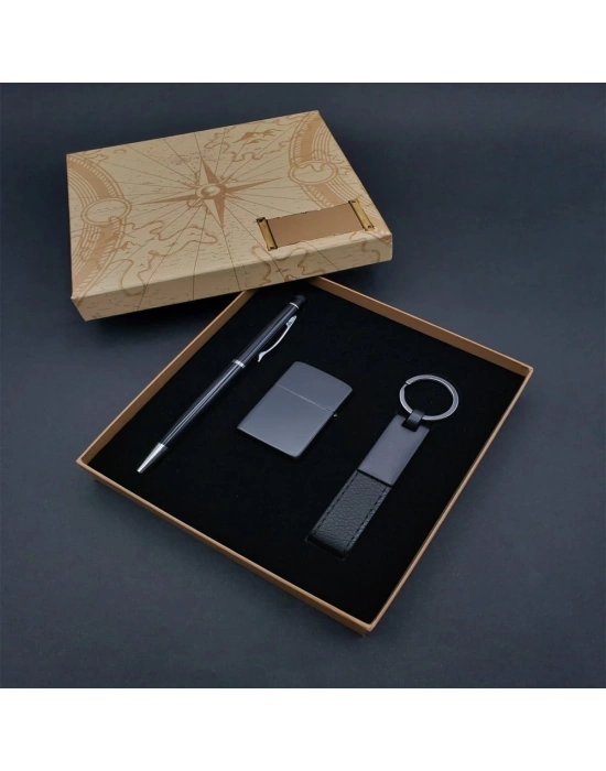 Kalem Çakmak Anahtarlık 3&039lü Set