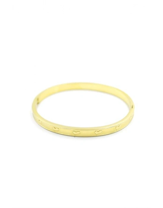 Kalp Bilezik - Altın