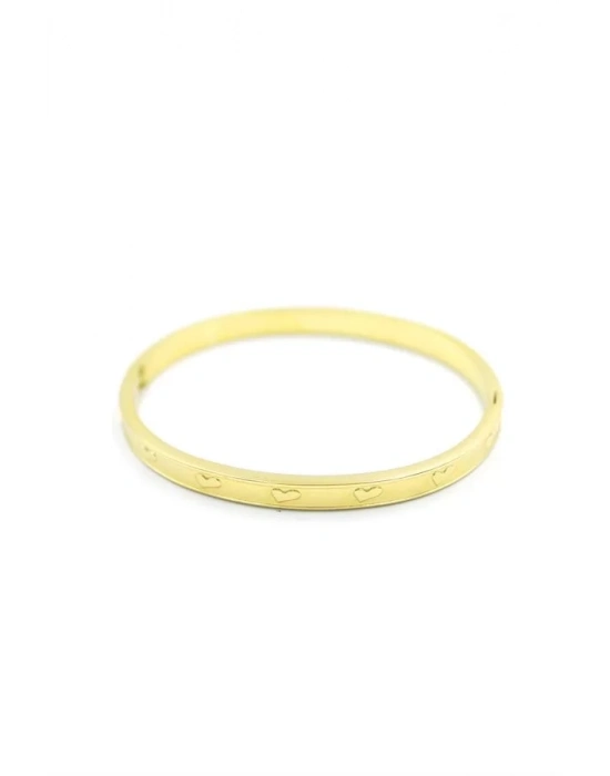 Kalp Bilezik - Altın