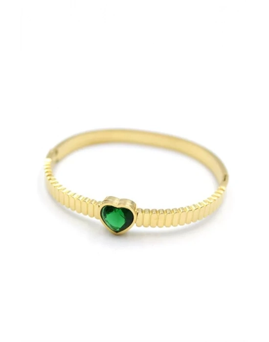 Kalp Bilezik - Yeşil