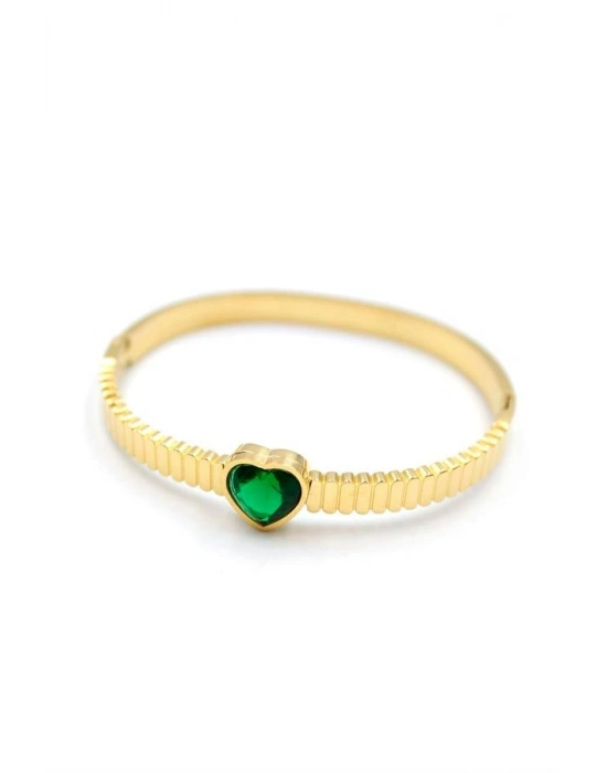 Kalp Bilezik - Yeşil