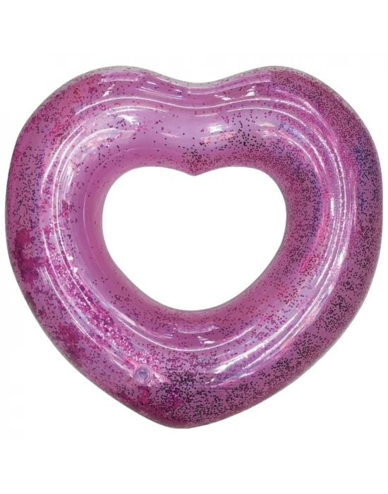 Kalp Desenli Simit 65 cm - 1909017 - Pembe