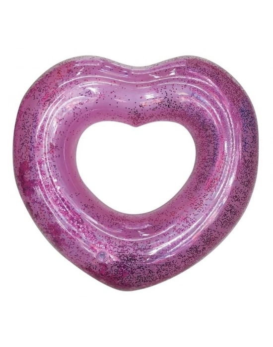 Kalp Desenli Simit 65 cm - 1909017 - Pembe