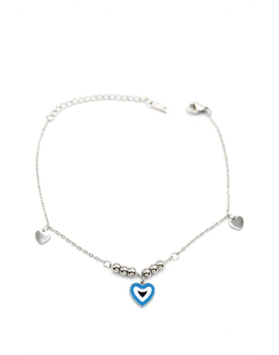 Kalp Halhal - Gümüş