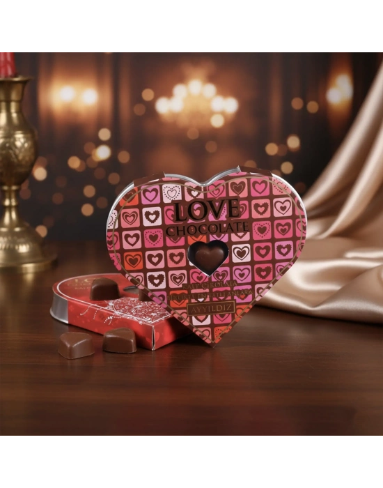 Kalp Hediye Çikolata