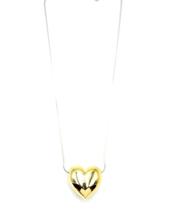 Kalp Kolye - Altın