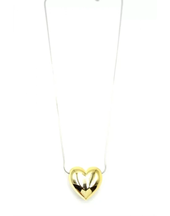 Kalp Kolye - Altın