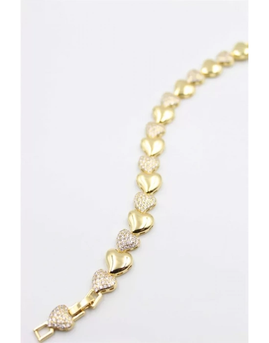 Kalp Xuping Bileklik - Altın