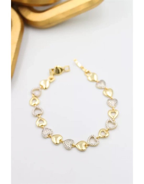 Kalp Xuping Vip Bileklik - Altın