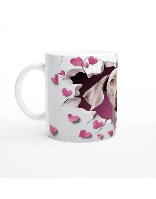 Kalpleri Fetheden Vizsla Temalı Baskılı Kupa Bardak