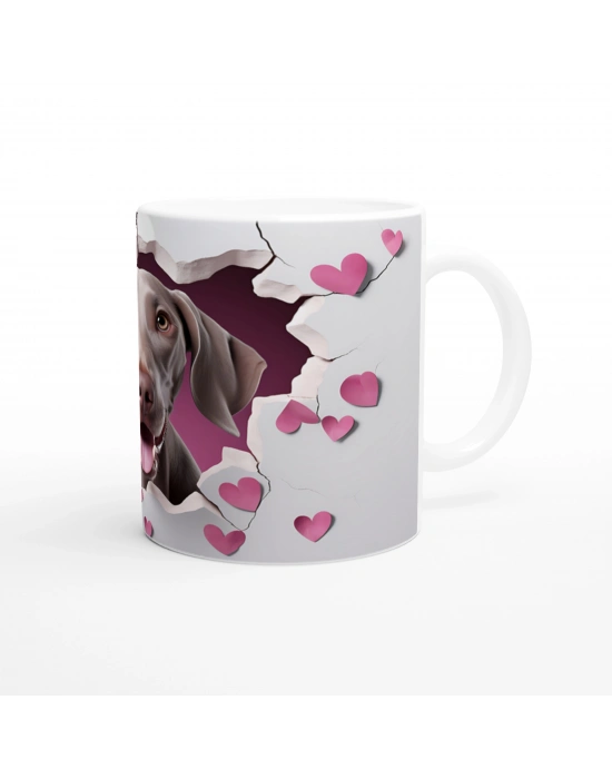 Kalpleri Fetheden Vizsla Temalı Baskılı Kupa Bardak