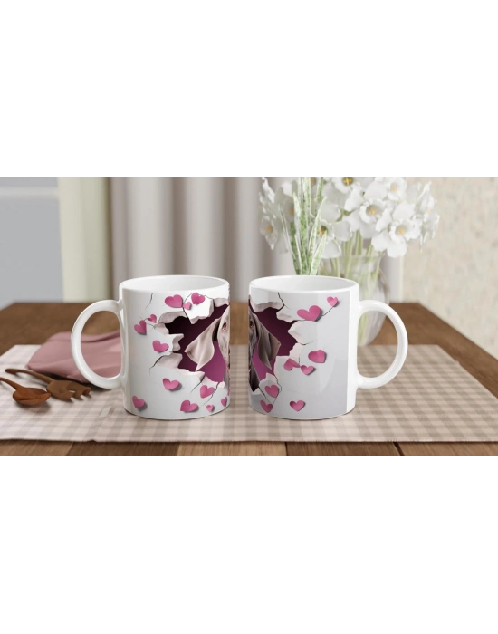 Kalpleri Fetheden Vizsla Temalı Baskılı Kupa Bardak