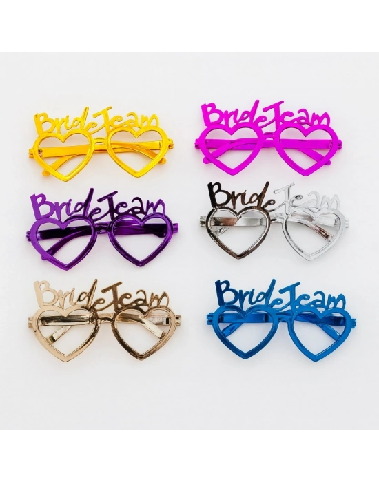 Kalpli Bride Team Gözlük Seti 6 Renk