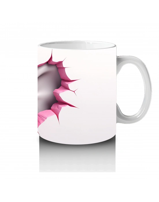 Kalpli Çatlakta Uçan Fil Maskot – Baskılı Kupa Bardak